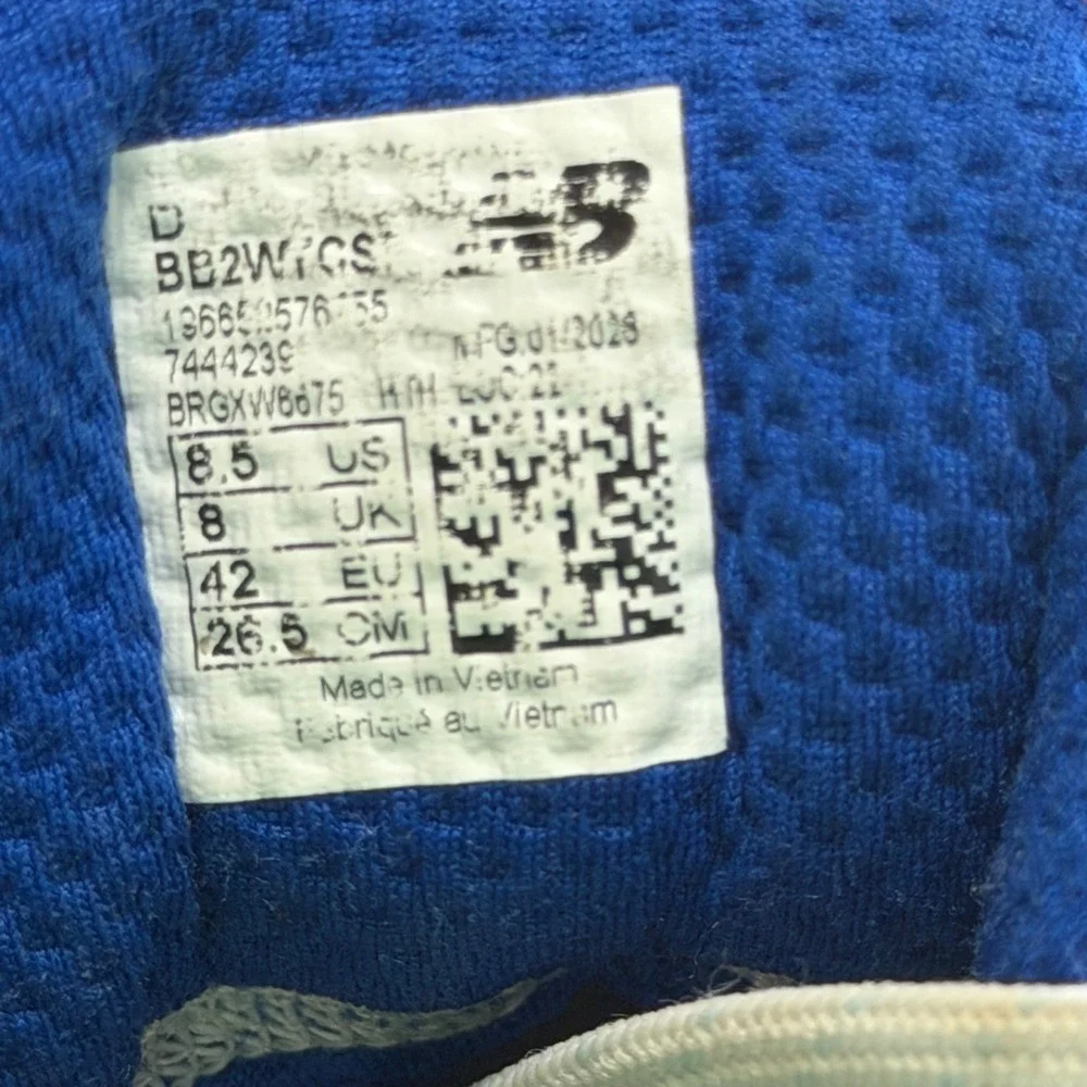 New Balance FuelCell Two Wxy V2‎ Spin Cycle Basketball Shoes Mens 8.5 BB2WYGS